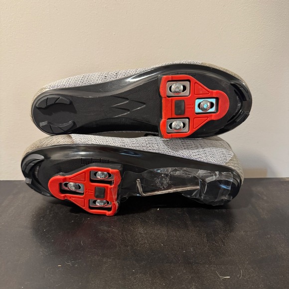 Tommaso Pista Aria Knit Grey Cycling Shoes US 6 EUR 36 Bike Cleats - Picture 8 of 10